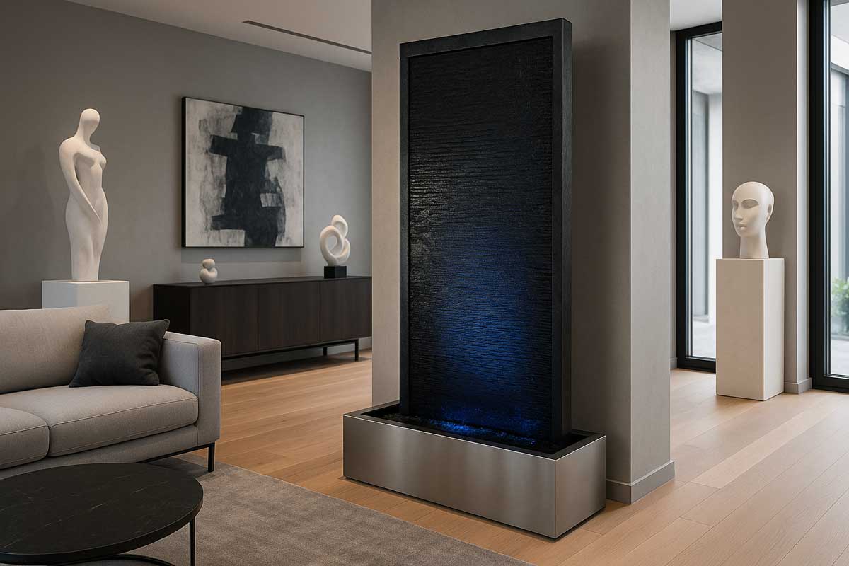 Naturstein Wasserwände