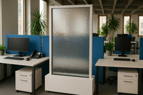 Glas Wasserwand / Trennwand “Linea Gracilis”