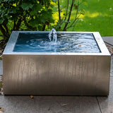 Wasserbecken aus Edelstahl "Le Bassin Q"