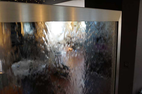 Glas Wasserwand "Gemini Cristallo"