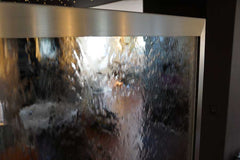 Glas Wasserwand "Gemini Cristallo"