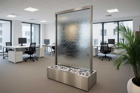 Glas Wasserwand "Gemini Cristallo"