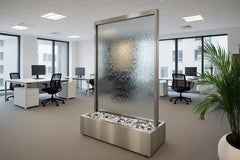 Glas Wasserwand "Gemini Cristallo"