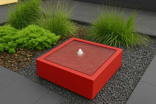 Wassertisch aus Aluminium " La Table Q"