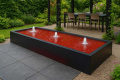 Wassertisch aus Aluminium " La Table R"