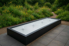 Wassertisch aus Aluminium " La Table R"
