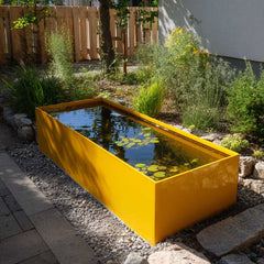 Wasserbecken aus farbig pulverbeschichtetem Aluminium "Le Grand Bassin R"