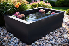 Wasserbecken aus farbig pulverbeschichtetem Aluminium "Le Grand Bassin R"