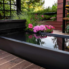 Wasserbecken aus farbig pulverbeschichtetem Aluminium "Le Grand Bassin R"